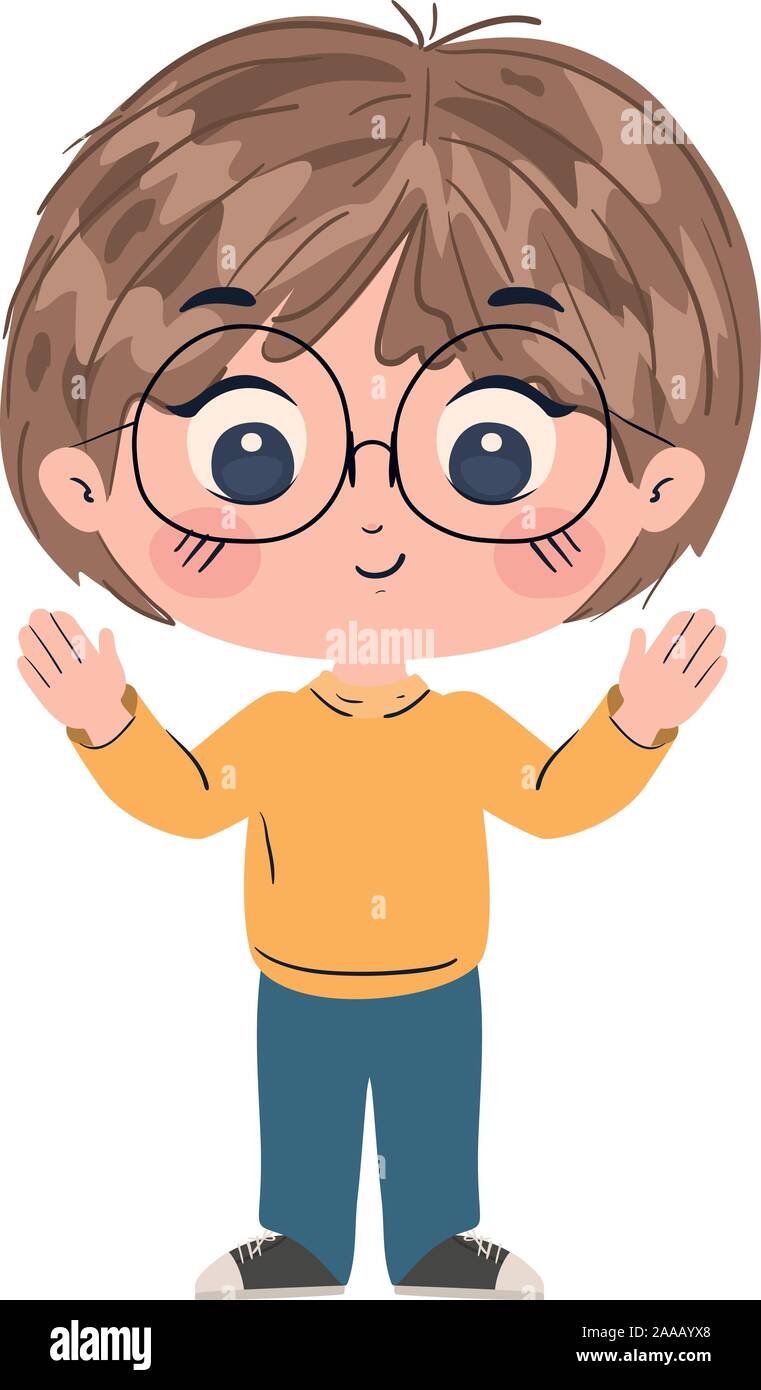 Isolated boy cartoon vector design Stock Vector Image & Art - Alamy