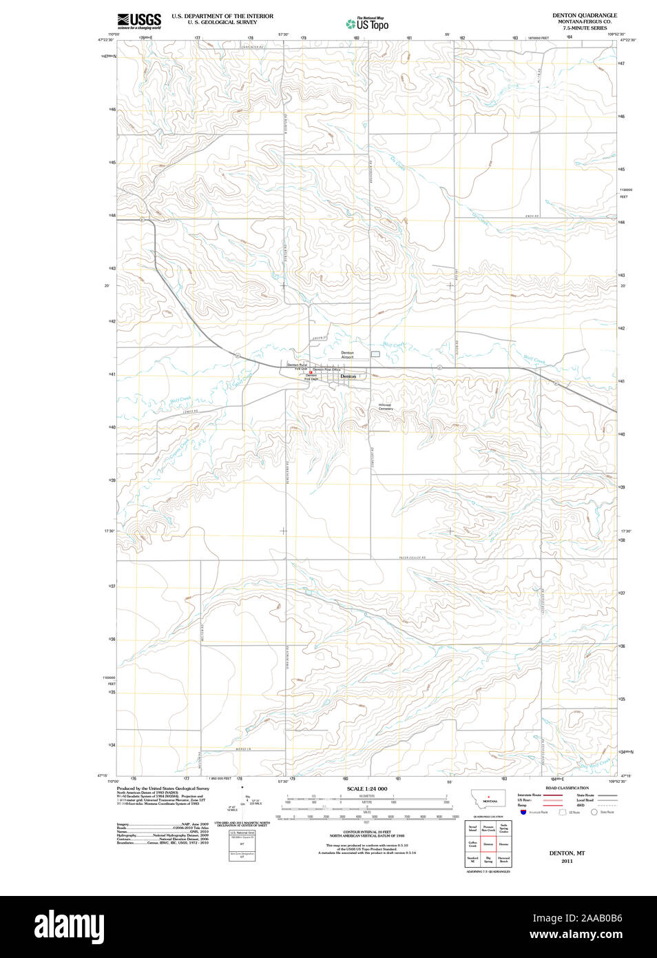 Denton map hires stock photography and images Alamy