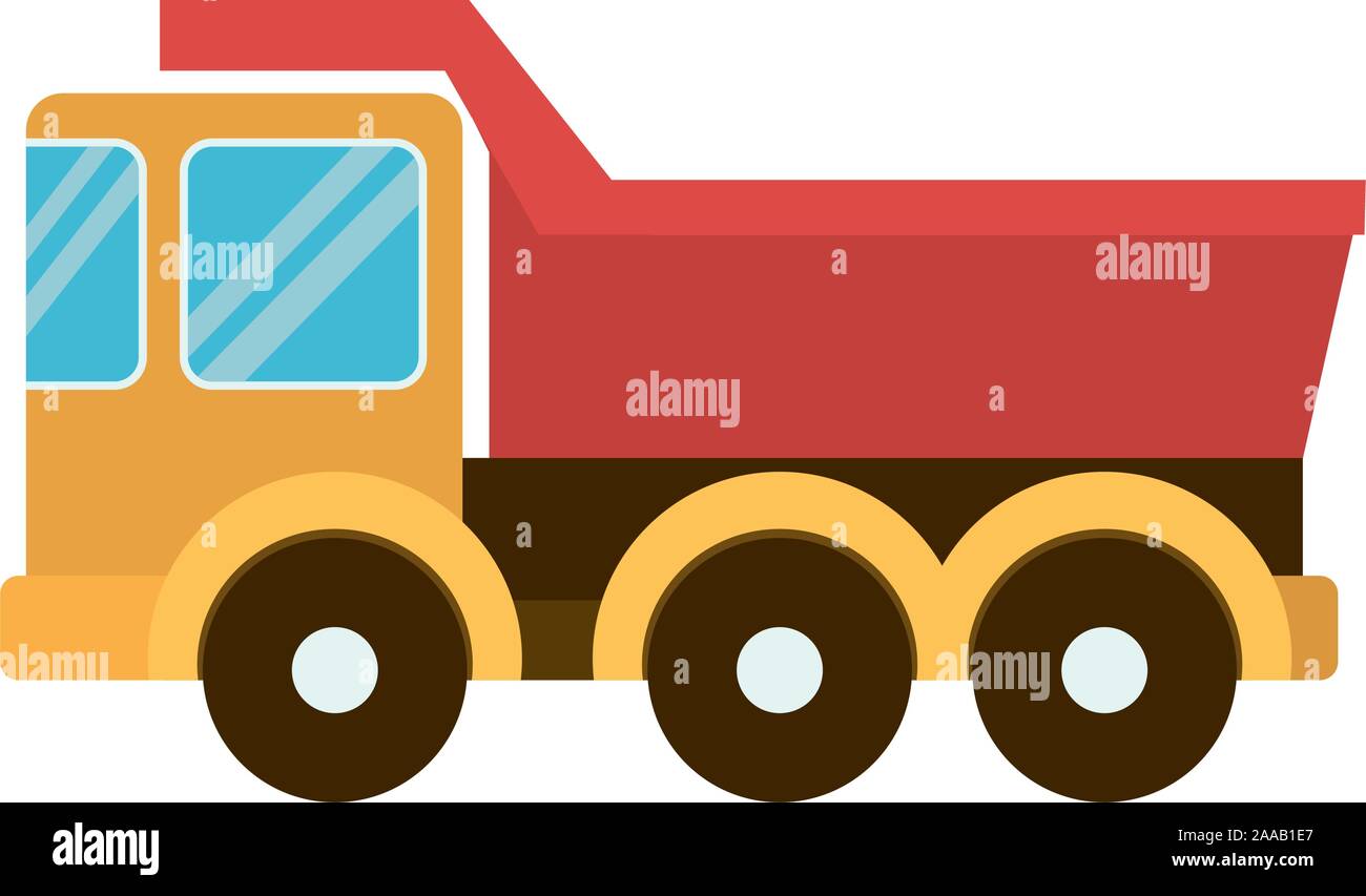 Isolated truck toy vector design Stock Vector Image & Art - Alamy