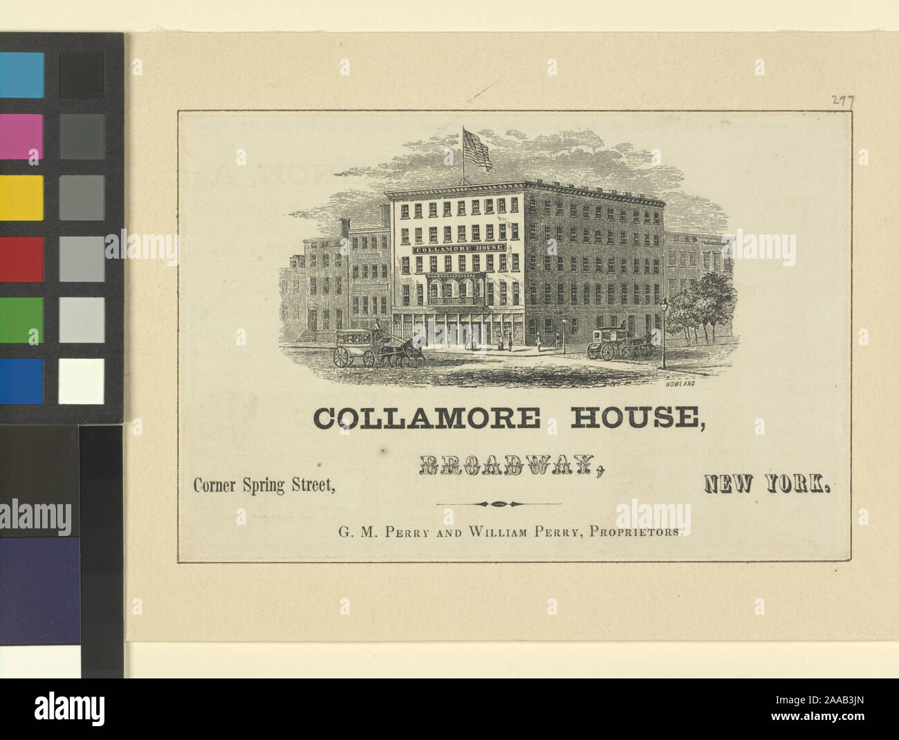 Collamore Building Citation/Reference: Eno 297 Date depicted from Weitenkampf.; Collamore ...