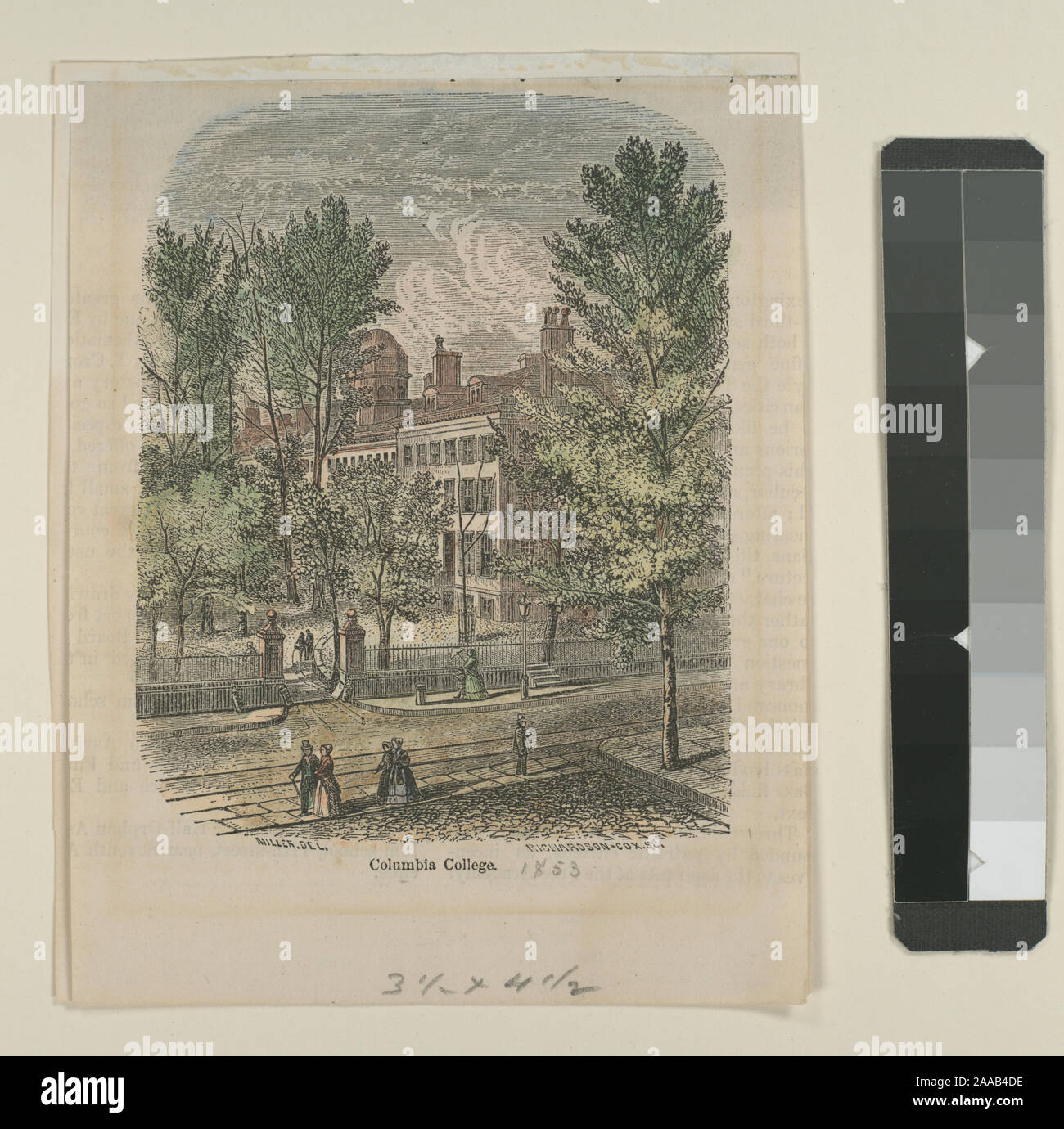 Columbia college 19th century hi-res stock photography and images - Alamy