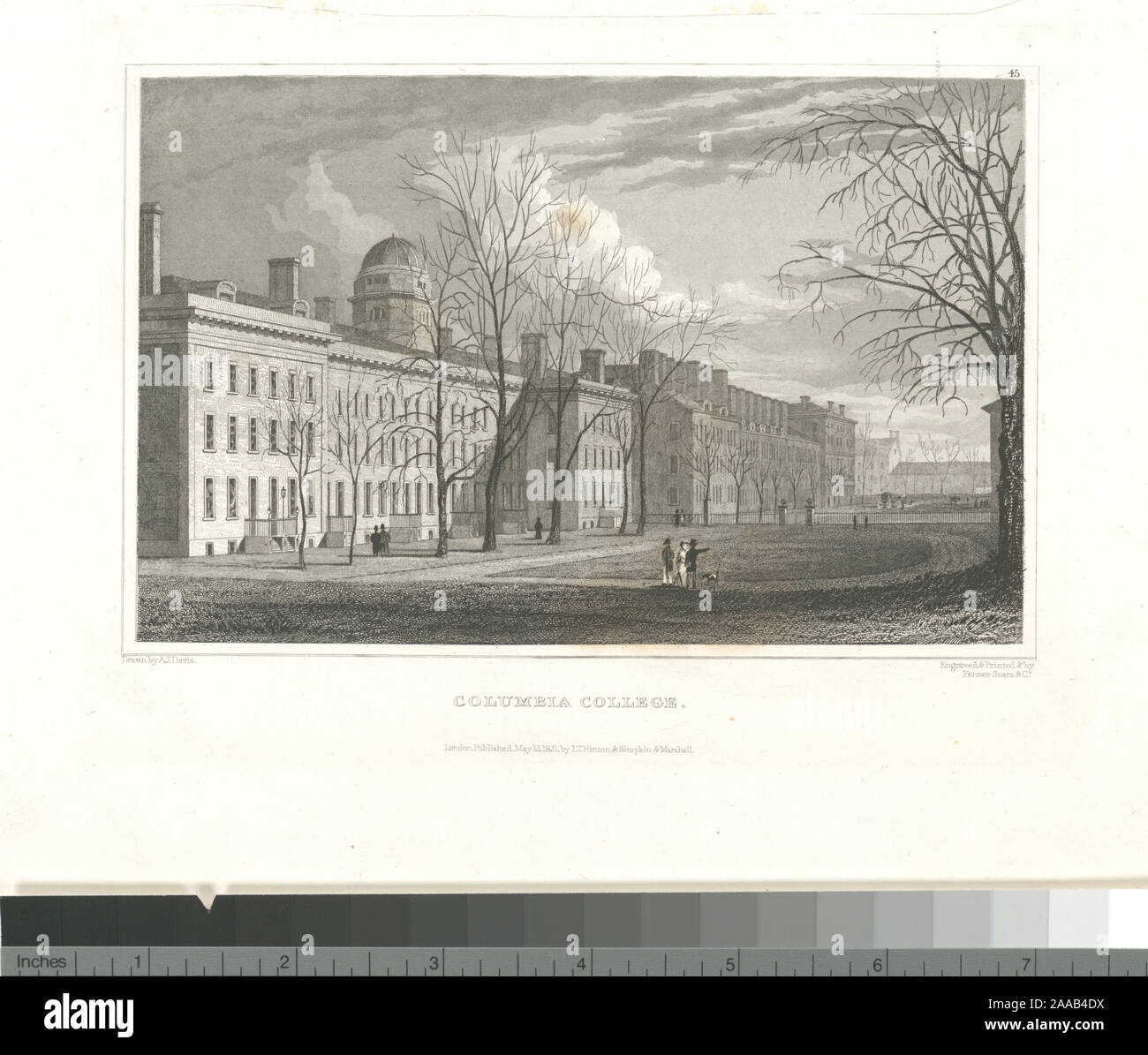 Columbia college 19th century hi-res stock photography and images - Alamy
