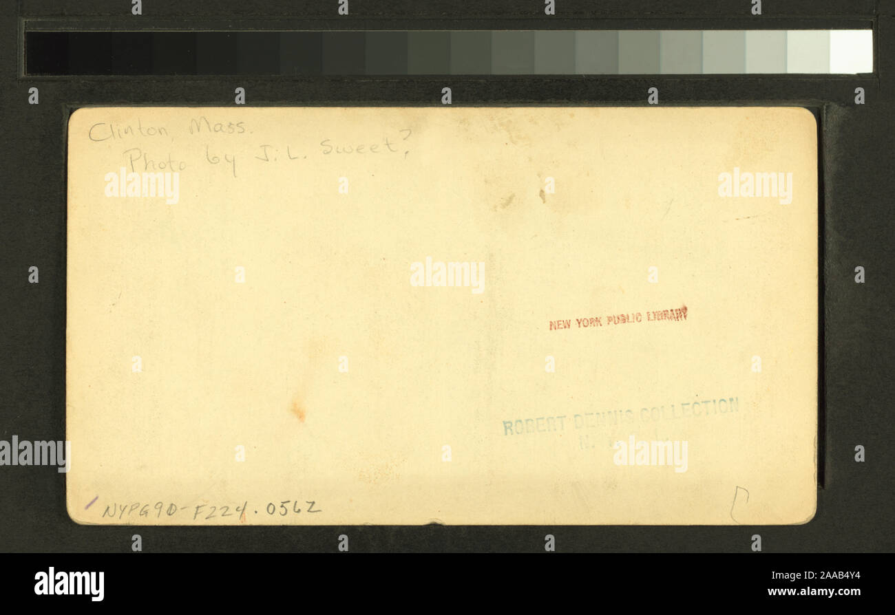 Commercial building, Warren.; Commercial building, Warren Stock Photo