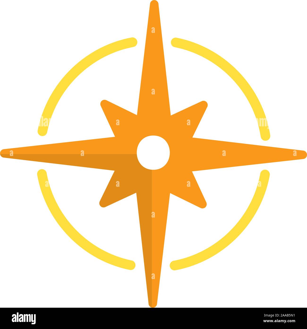 Isolated compass icon vector design Stock Vector Image & Art - Alamy