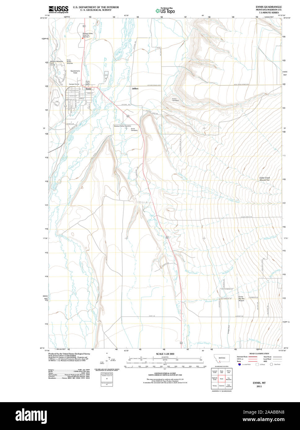 Map of ennis hires stock photography and images Alamy