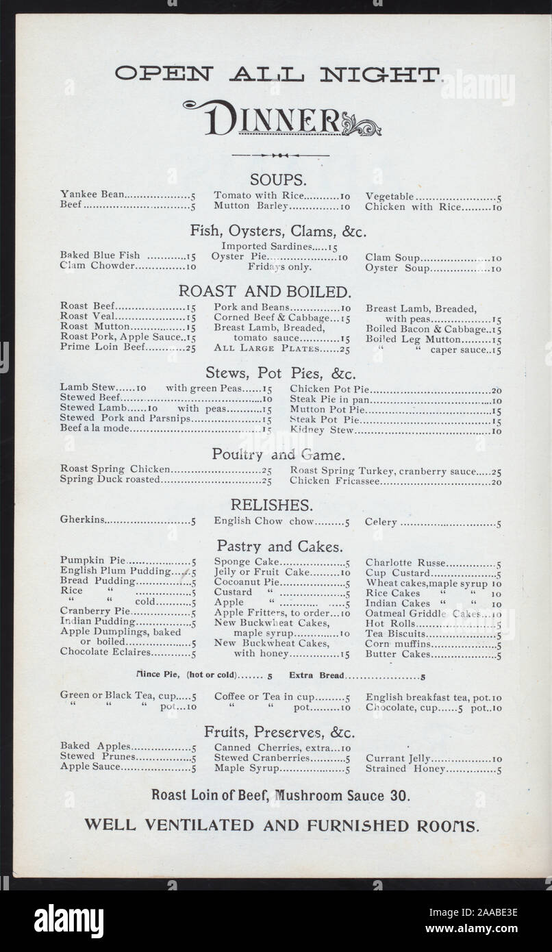 1920s restaurant advertising hi-res stock photography and images - Alamy
