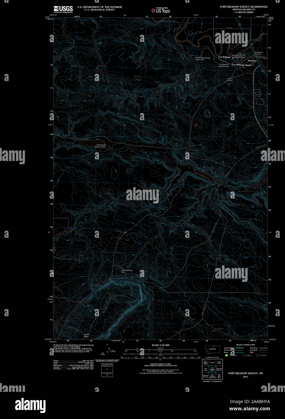 Map of fort belknap agency hires stock photography and images Alamy