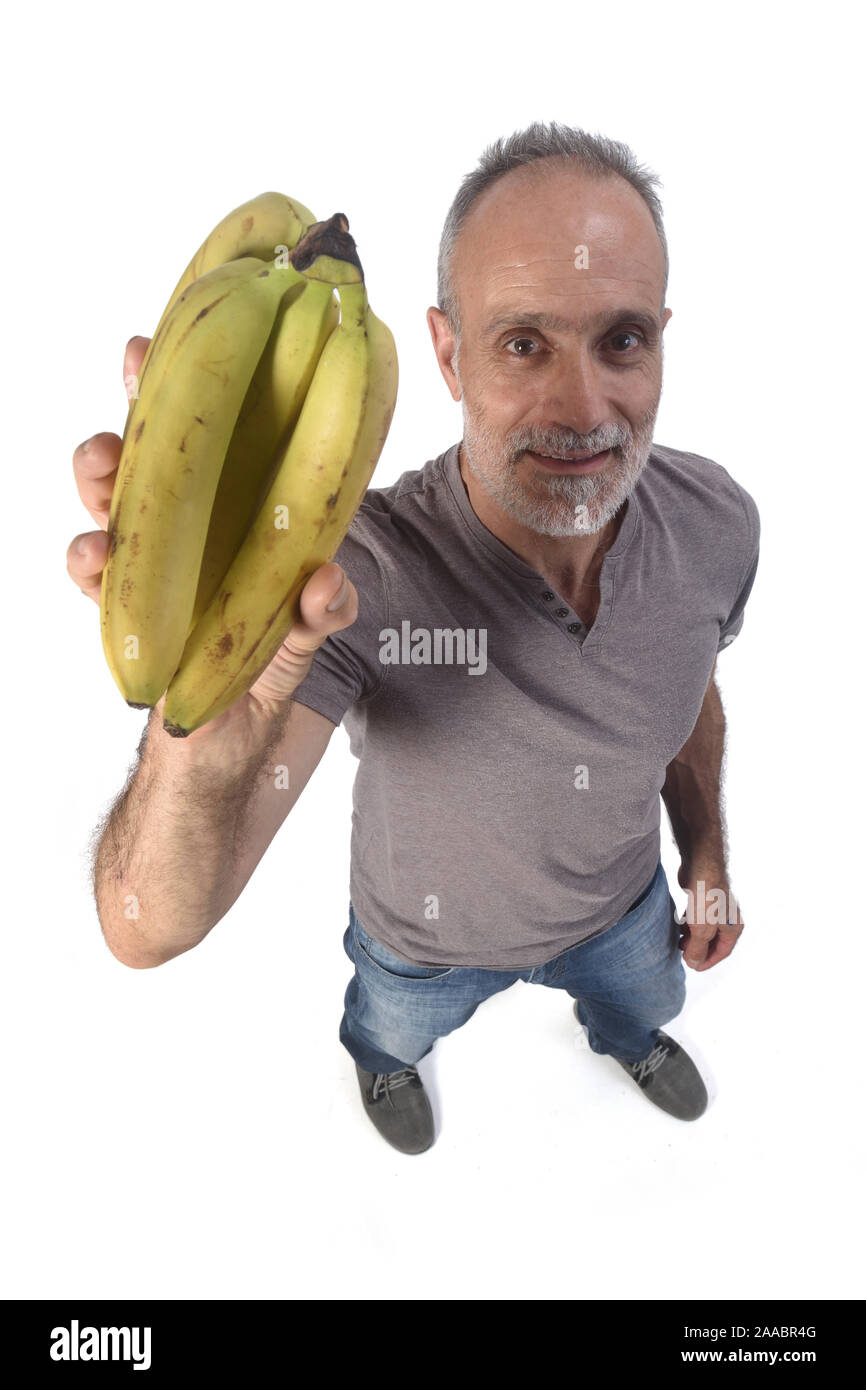 Old man eating banana hires stock photography and images Alamy