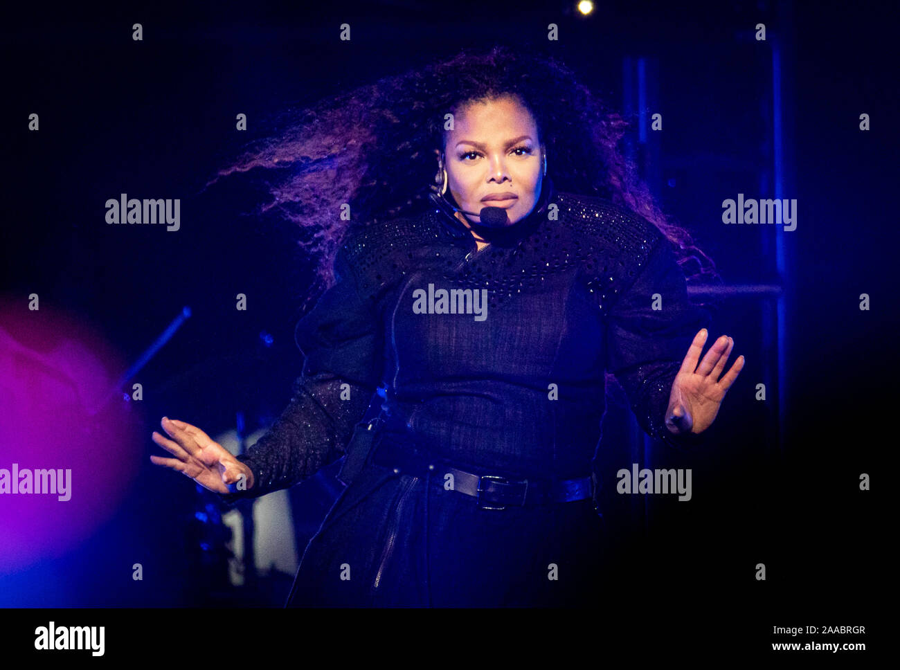 Janet Jackson attends the presentation of Louis Vuitton Spring