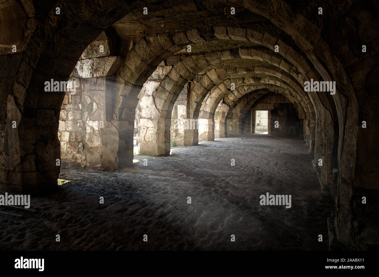 Turkey, Izmir, Agora of the Smyrna, Ancient Greek City Stock Photo - Alamy