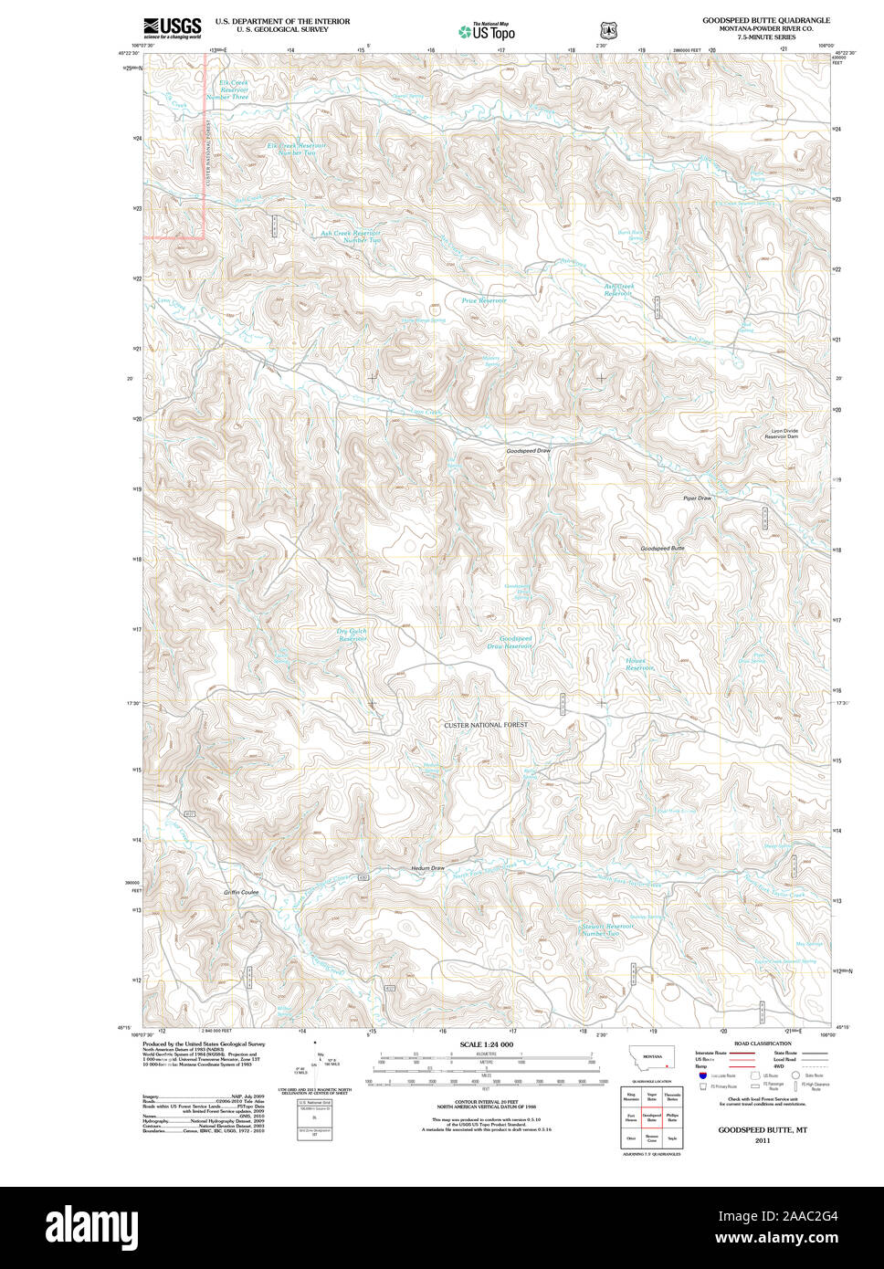 Map of butte montana Cut Out Stock Images & Pictures - Alamy