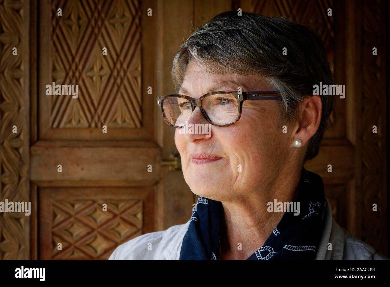 Lady Delia Thornton Stock Photo Alamy