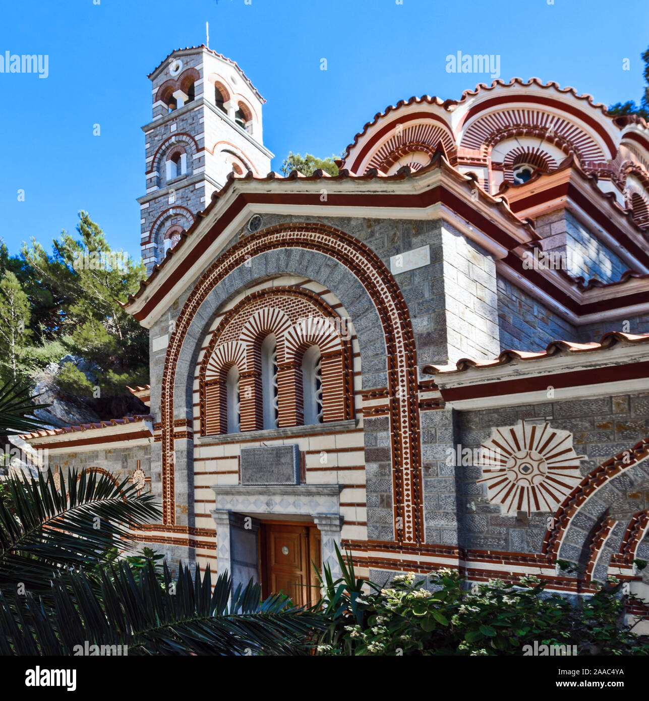 Monastery of St. Selinari Stock Photo