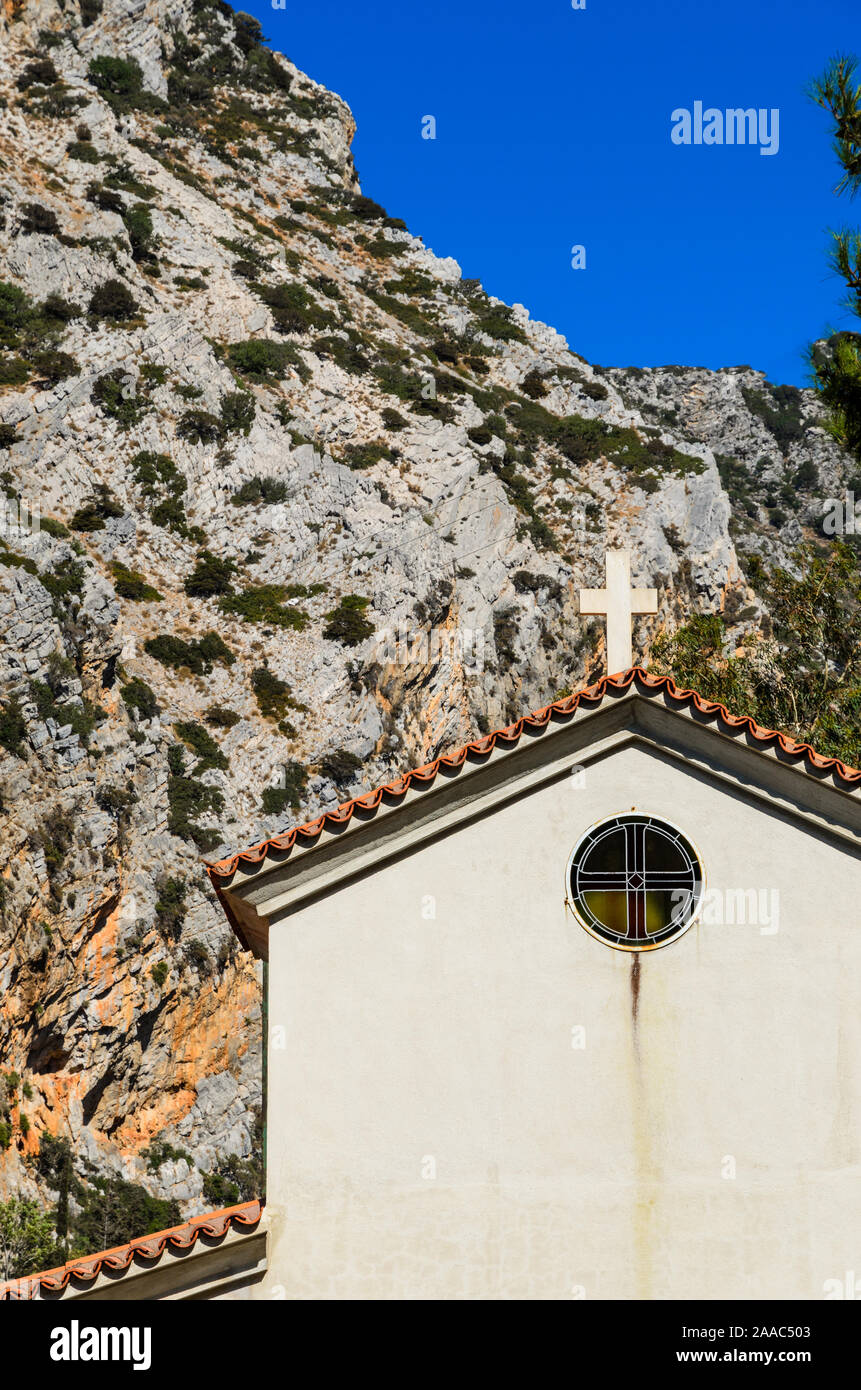 Monastery of St. Selinari Stock Photo