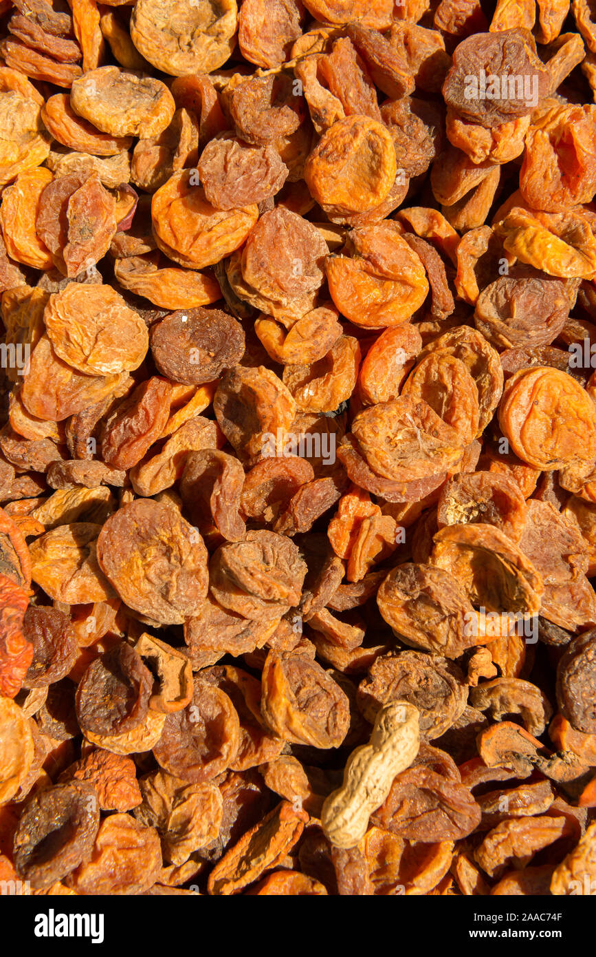 dried apricots Stock Photo