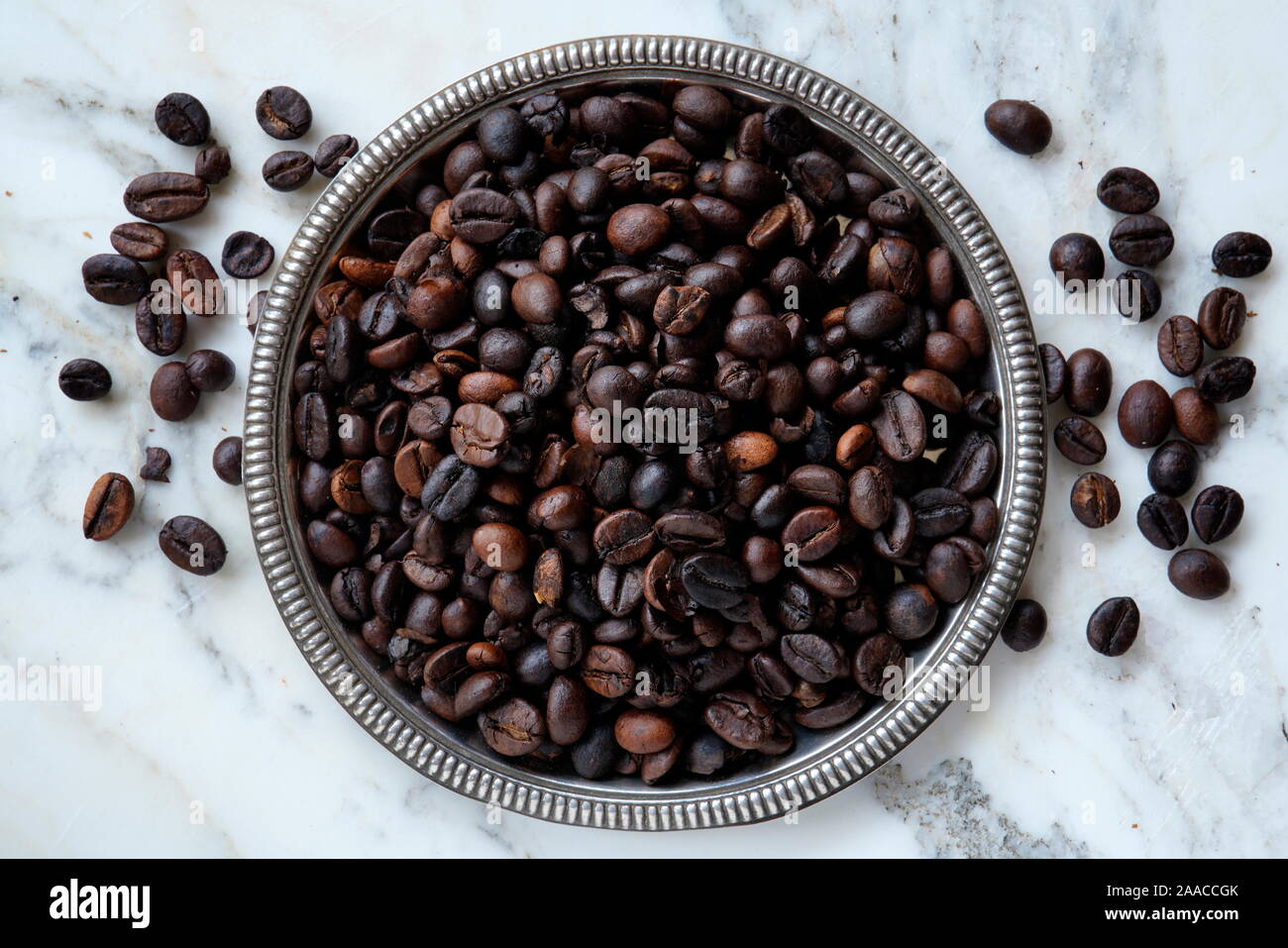 roasted coffee beans, India, Asia Stock Photo Alamy