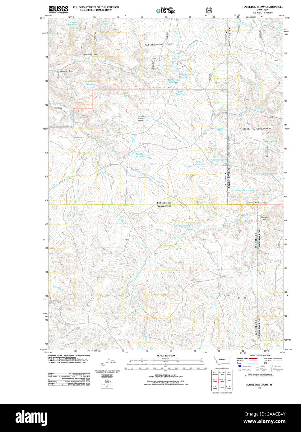 Hamilton montana map hires stock photography and images Alamy
