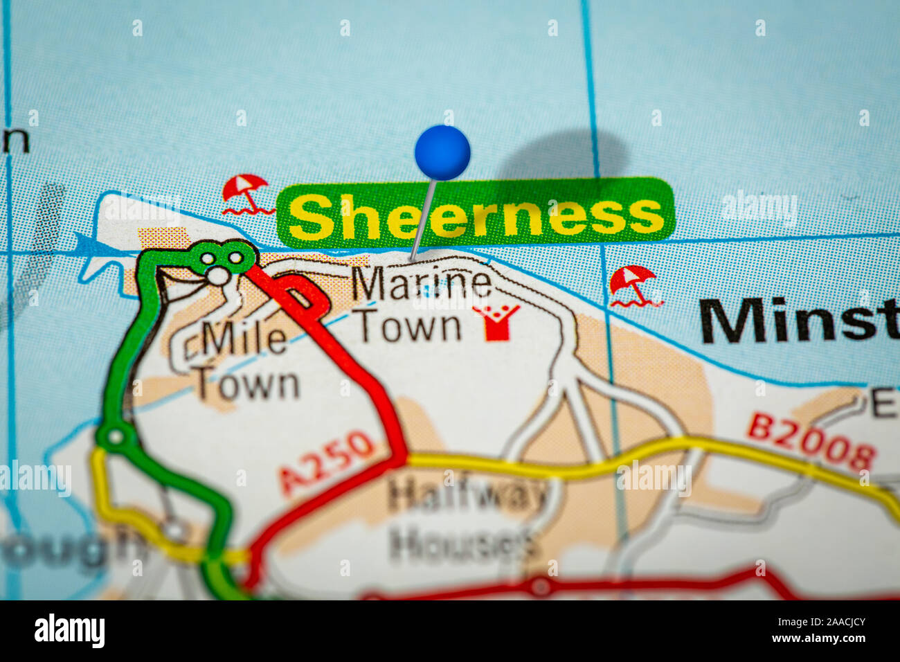 Map of sheerness hires stock photography and images Alamy