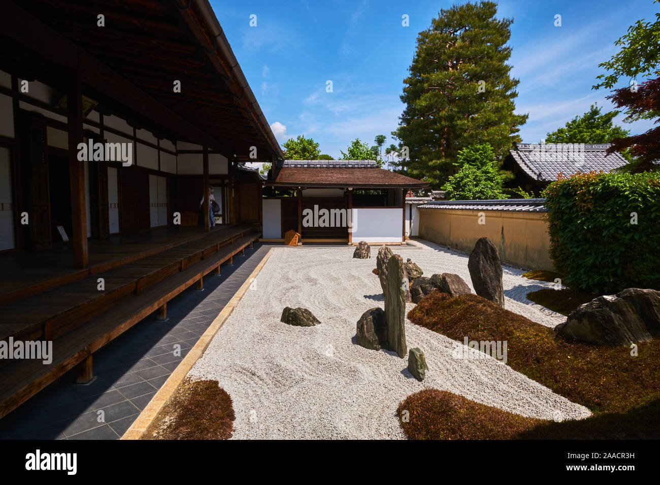 Japan, Honshu island, Kansai region, Kyoto, Zuiho-in temple Stock Photo