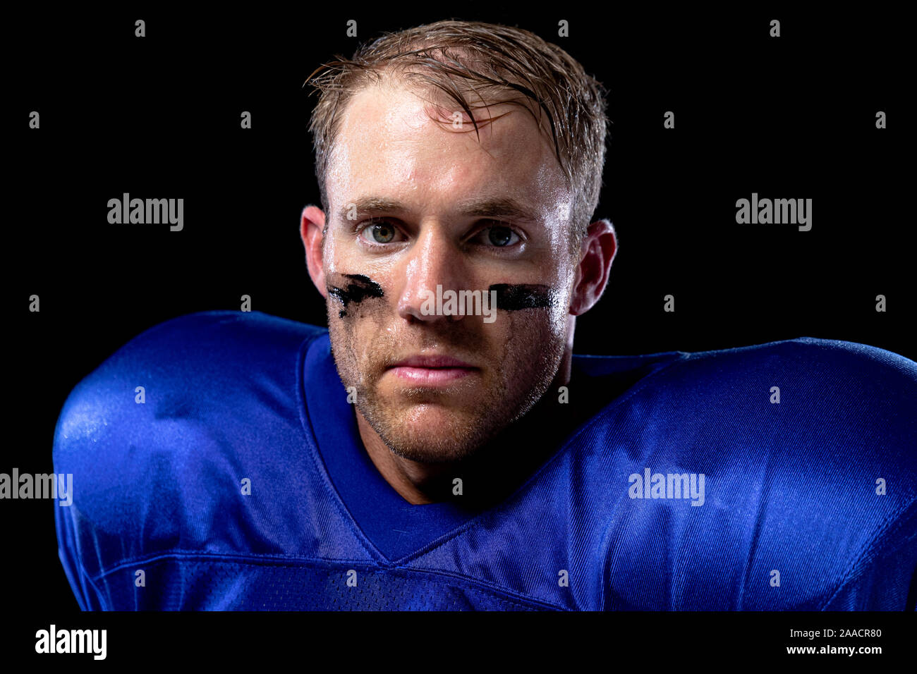 American football player Stock Photo Alamy