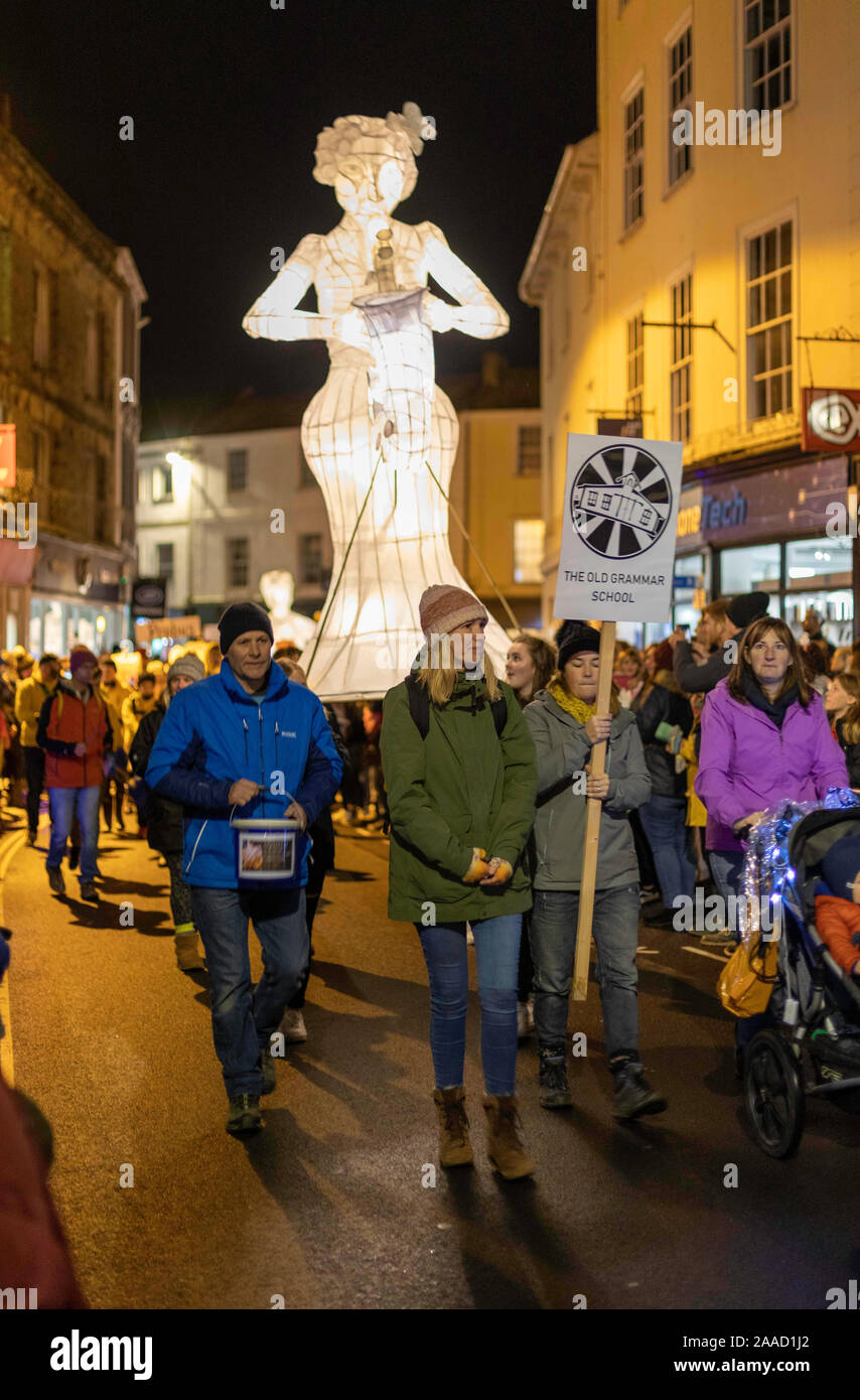 Truro City of Lights is a major festival in the town of Truro in