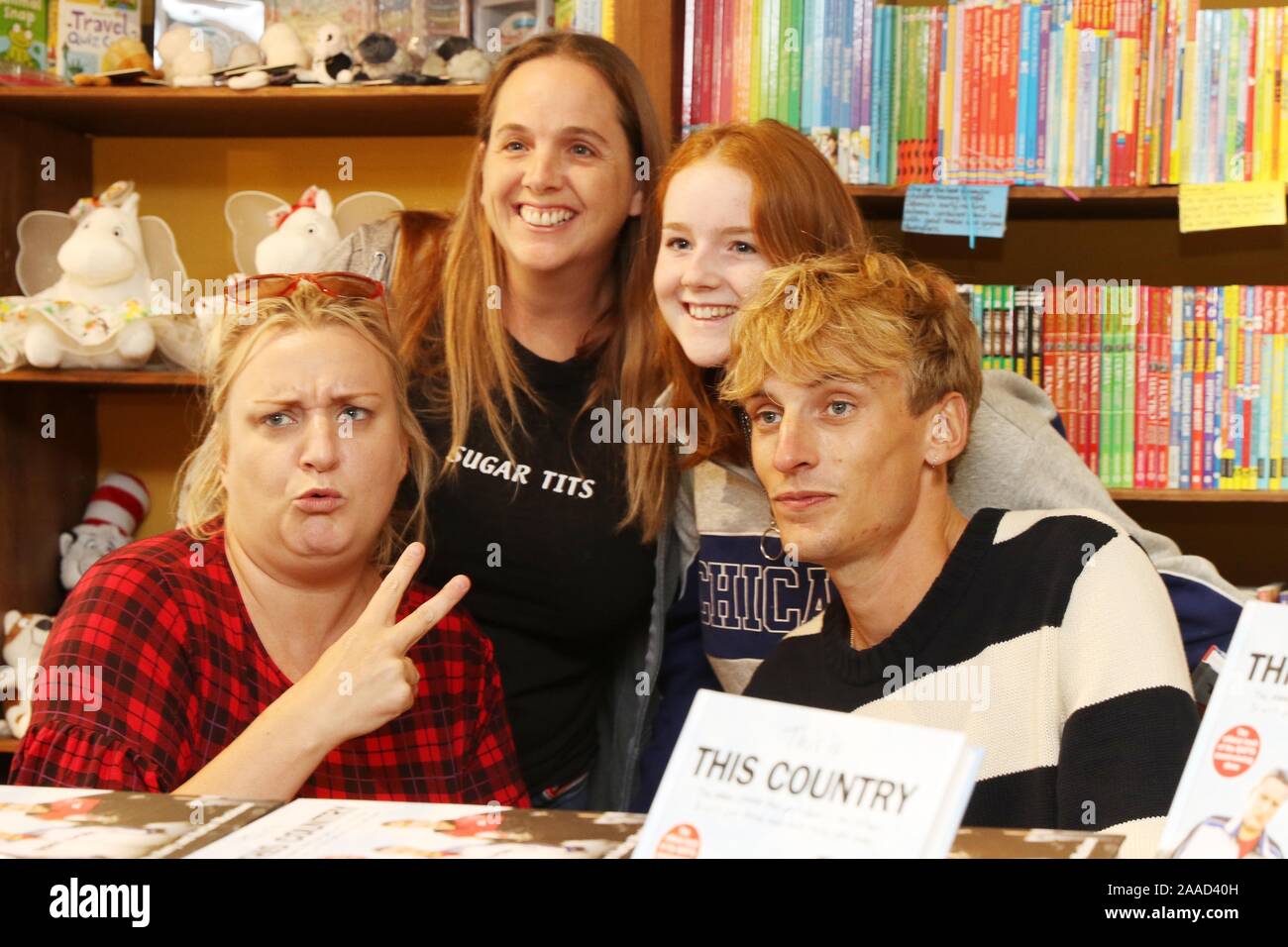 This Country stars Daisy May and Charlie Cooper sign books at Octavia's
