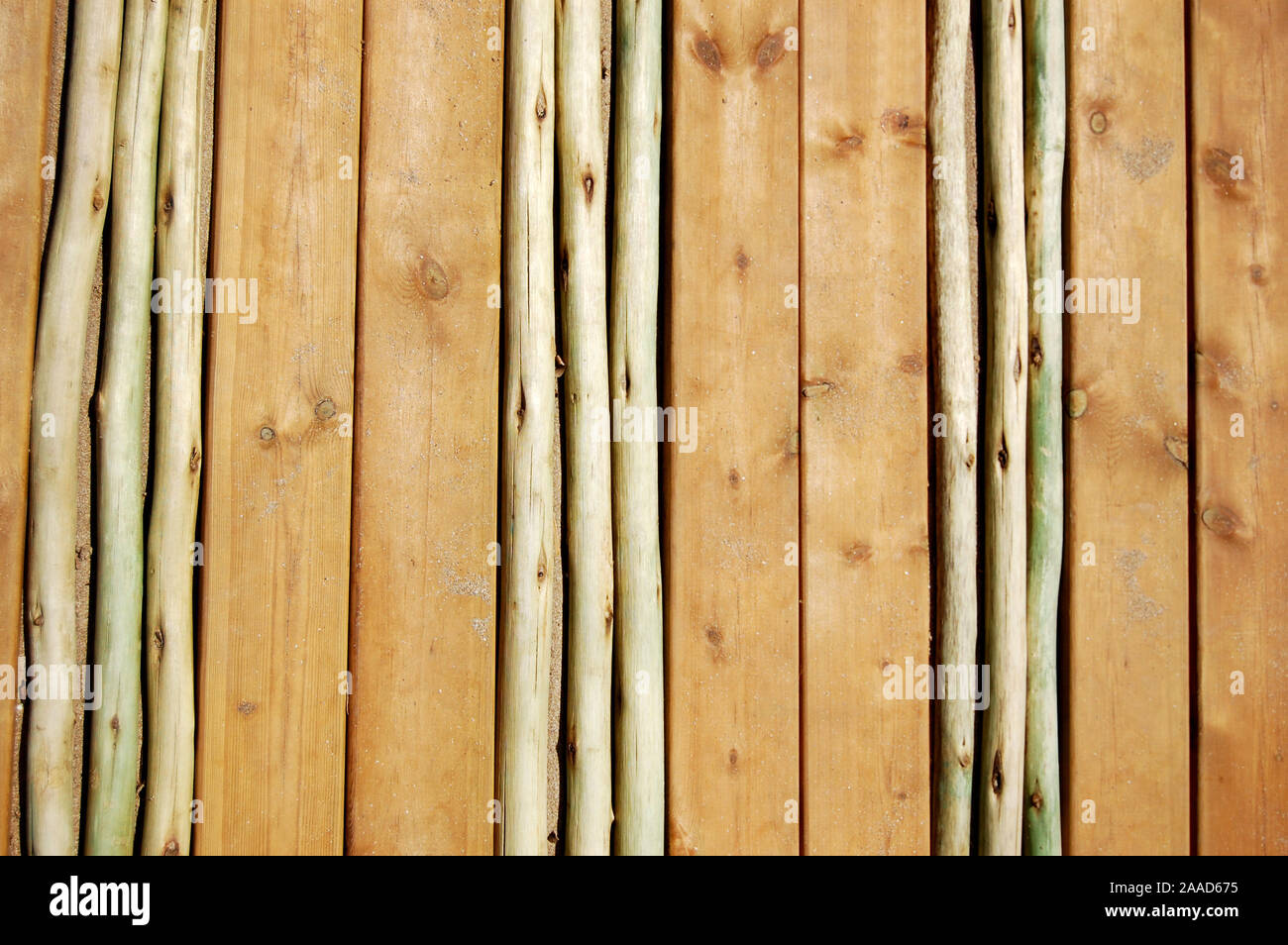 Texture wooden sticks and planks Stock Photo - Alamy