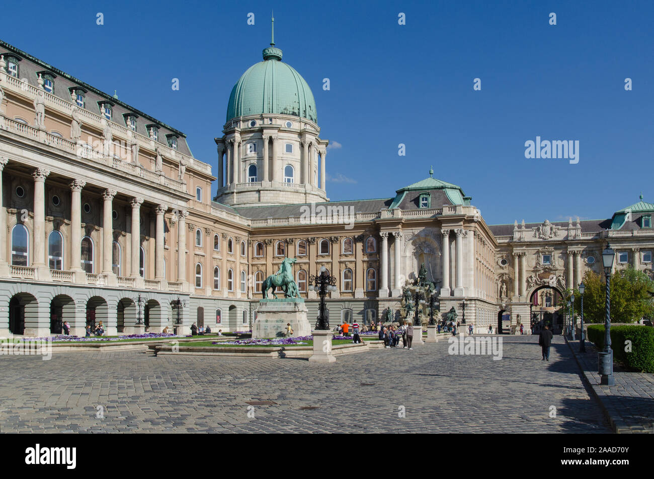 Budapest, Burgpalast, Ungarn Stock Photo