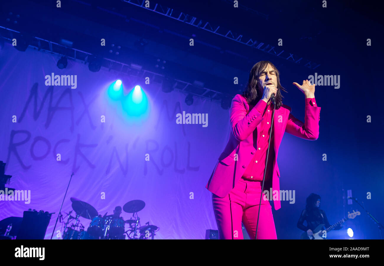 Primal Scream performing at the O2 Guildhall in Southampton. Photo: Charlie Raven/Alamy Stock Photo