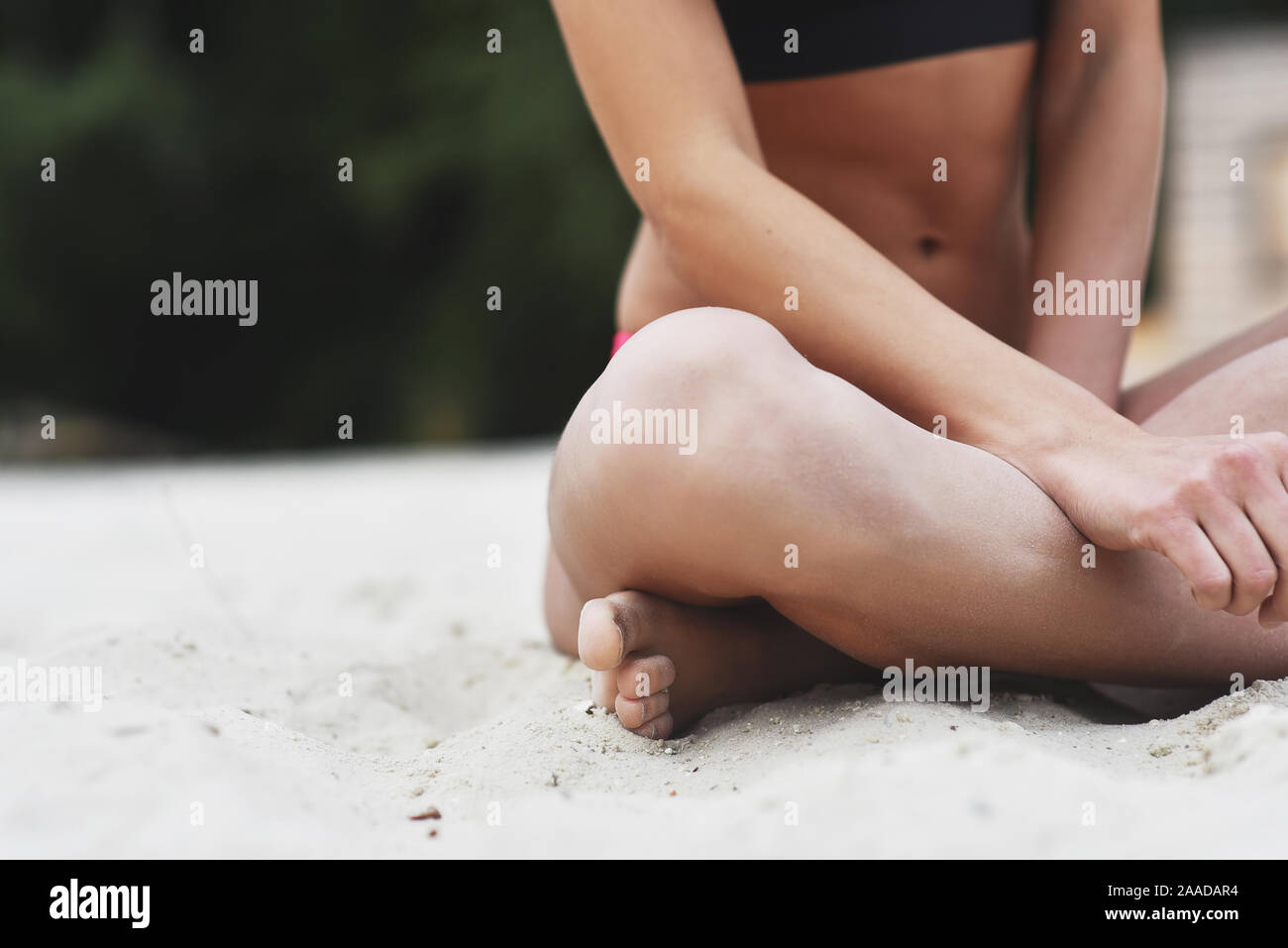 Stretch marks on legs hi-res stock photography and images - Alamy