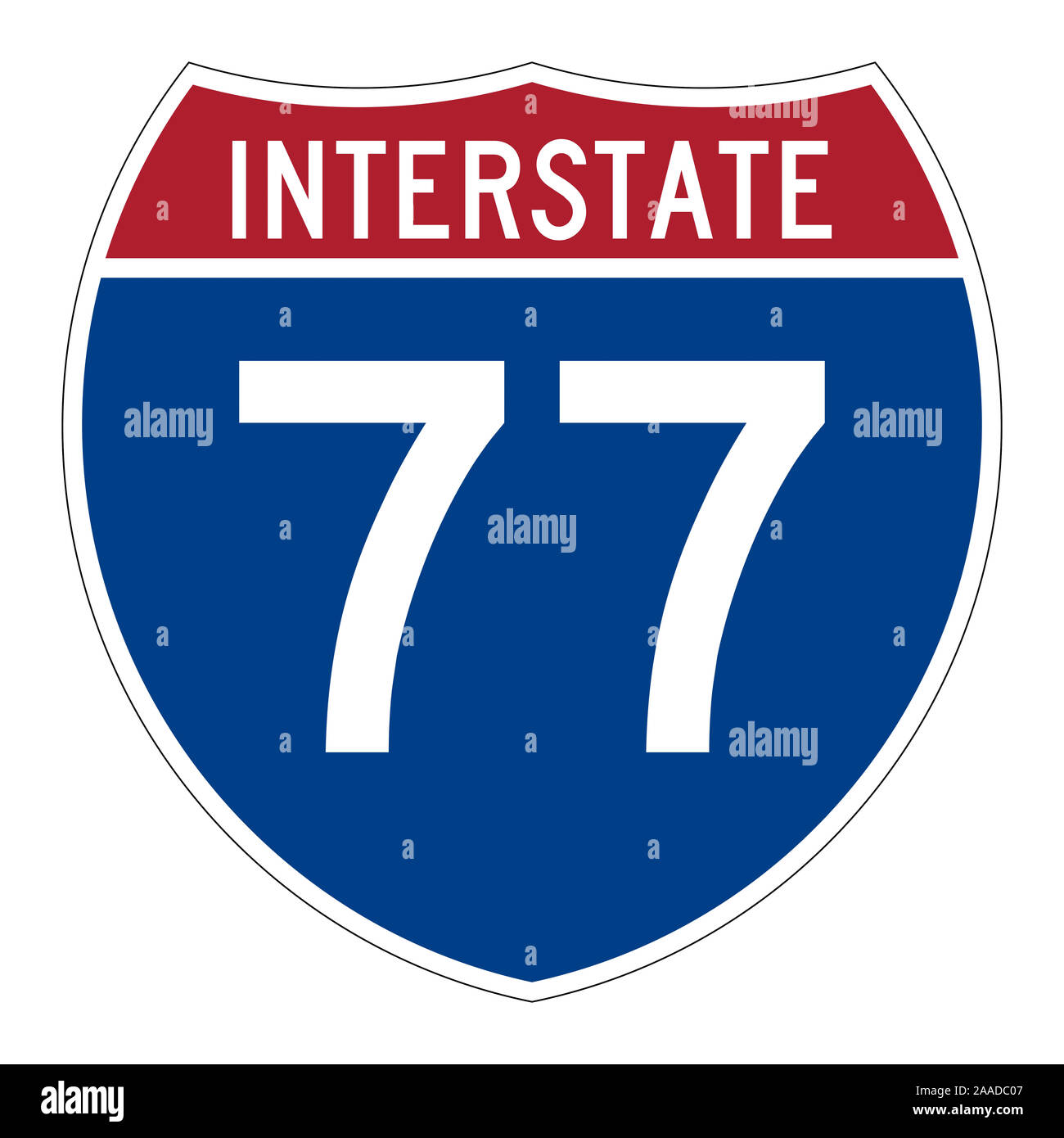 Road 77 Cut Out Stock Images & Pictures - Alamy