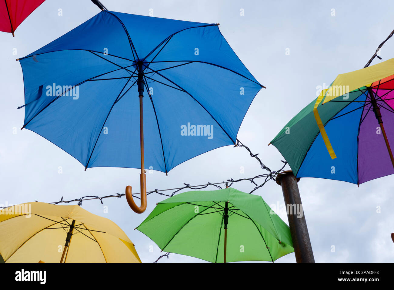 Regenschirme Stock Photo