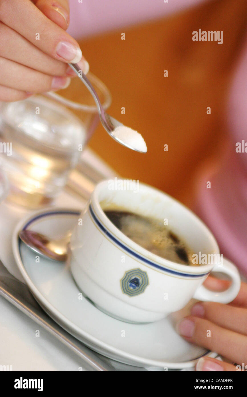 Tasse Kaffee Stock Photo