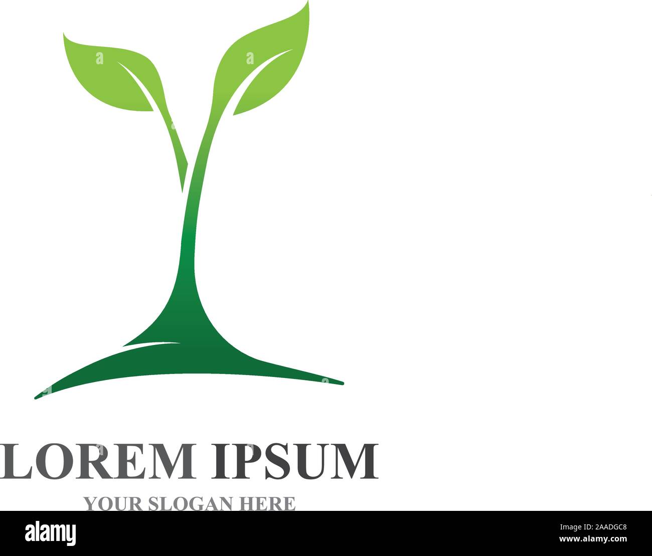 Tree leaf ecology nature element vector Stock Vector Image & Art - Alamy