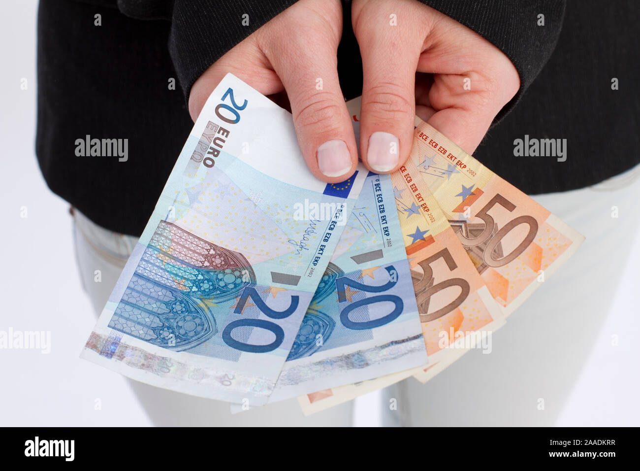 Euroscheine Stock Photo