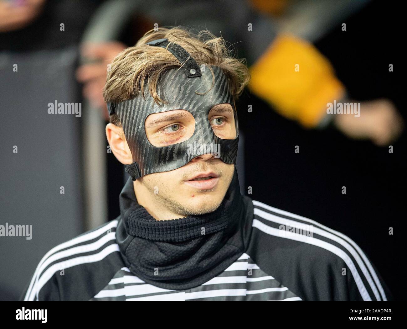 Niklas STARK (GER) with Mask, Face Mask, Soccer Laenderspiel, EURO  Qualification, Group C 9. matchday, Germany (GER) - Belarus (BLR) 4: 0,  16/11/2019 in Borussia Monchengladbach/Germany. ¬ | usage worldwide Stock  Photo - Alamy