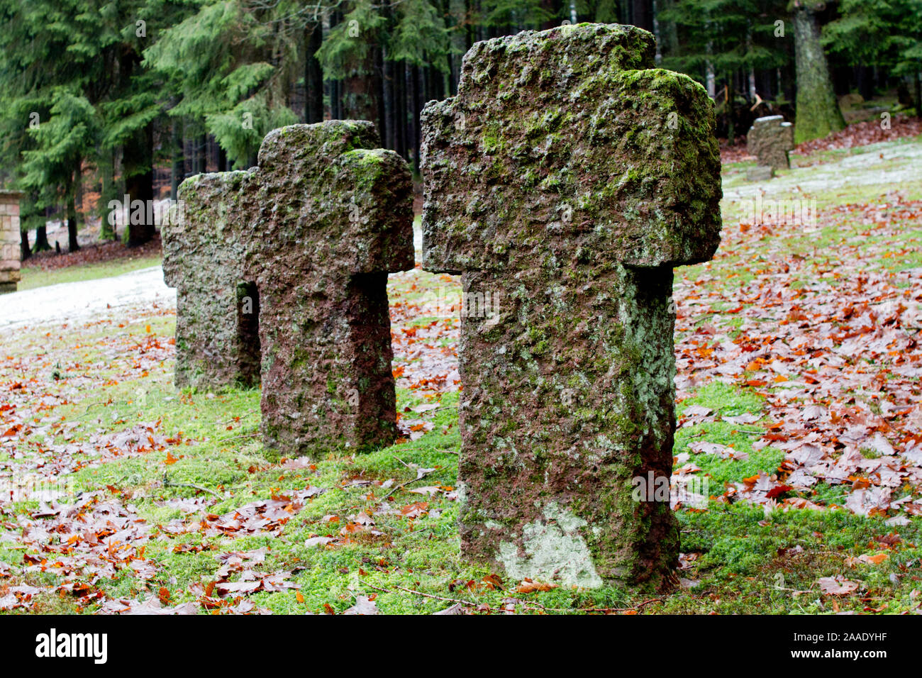 Grabsteine des kriegsgefangenenlager stalag ix b wegscheide hi-res stock  photography and images - Alamy