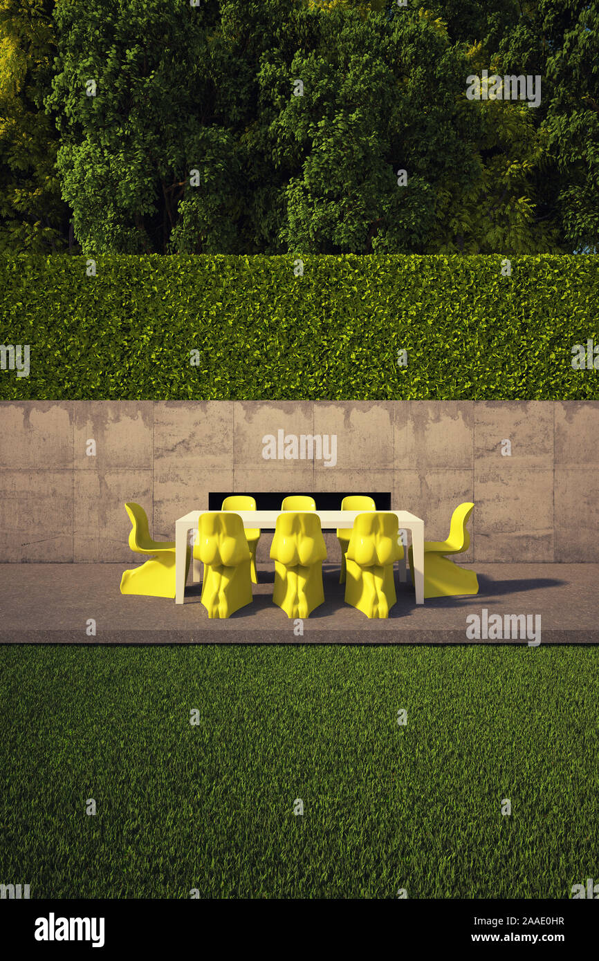 nice place outside to relax Stock Photo Alamy