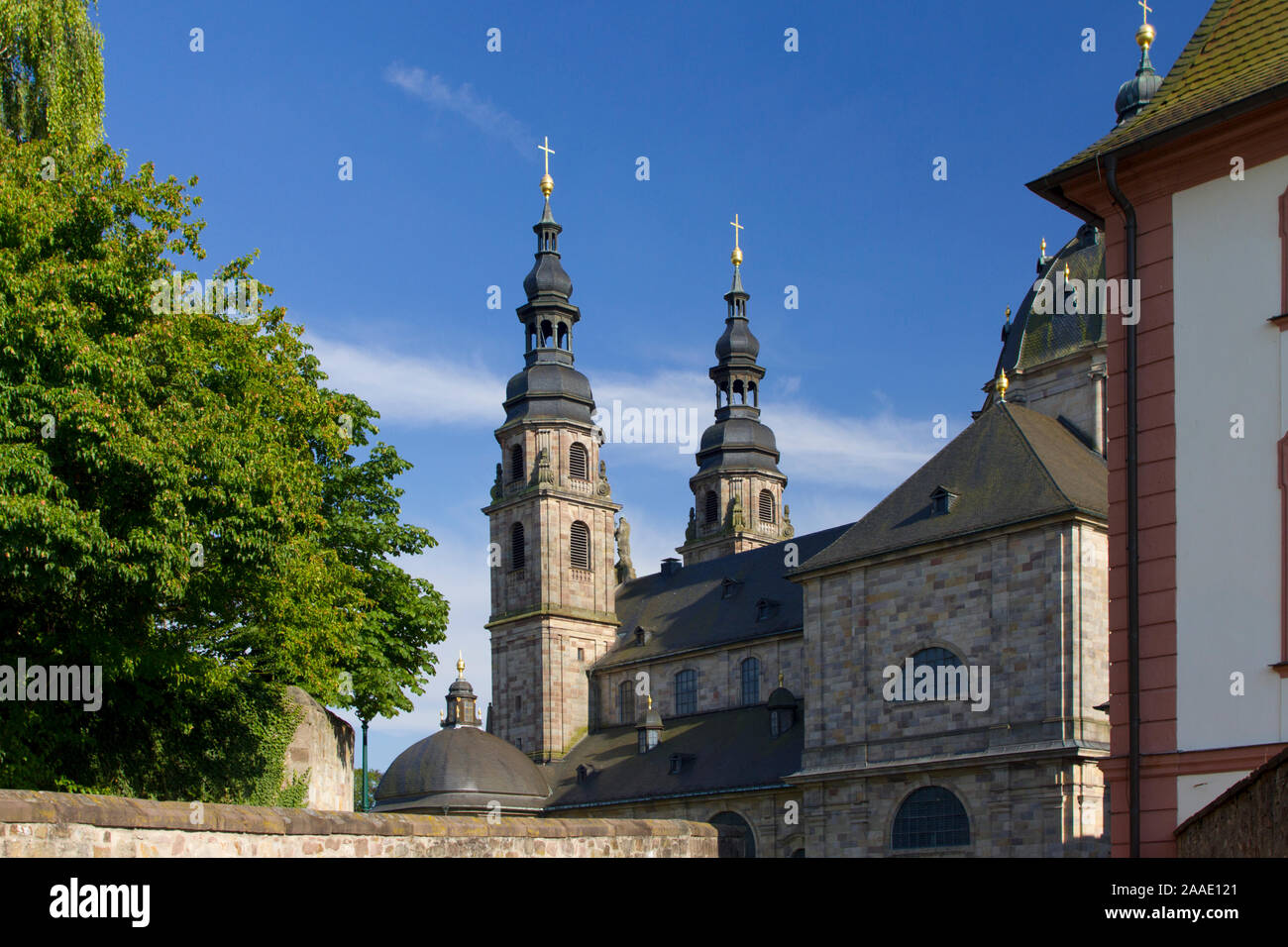 Deutschland,Hessen,Fulda,Dom Sankt Salvator Stock Photo Alamy