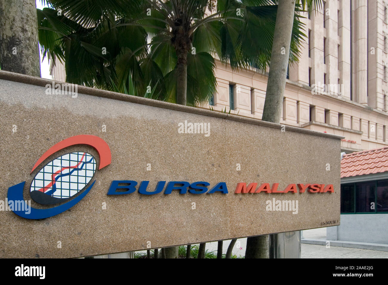 die Wertpapierbörse in Kuala Lumpur, Asien Stock Photo