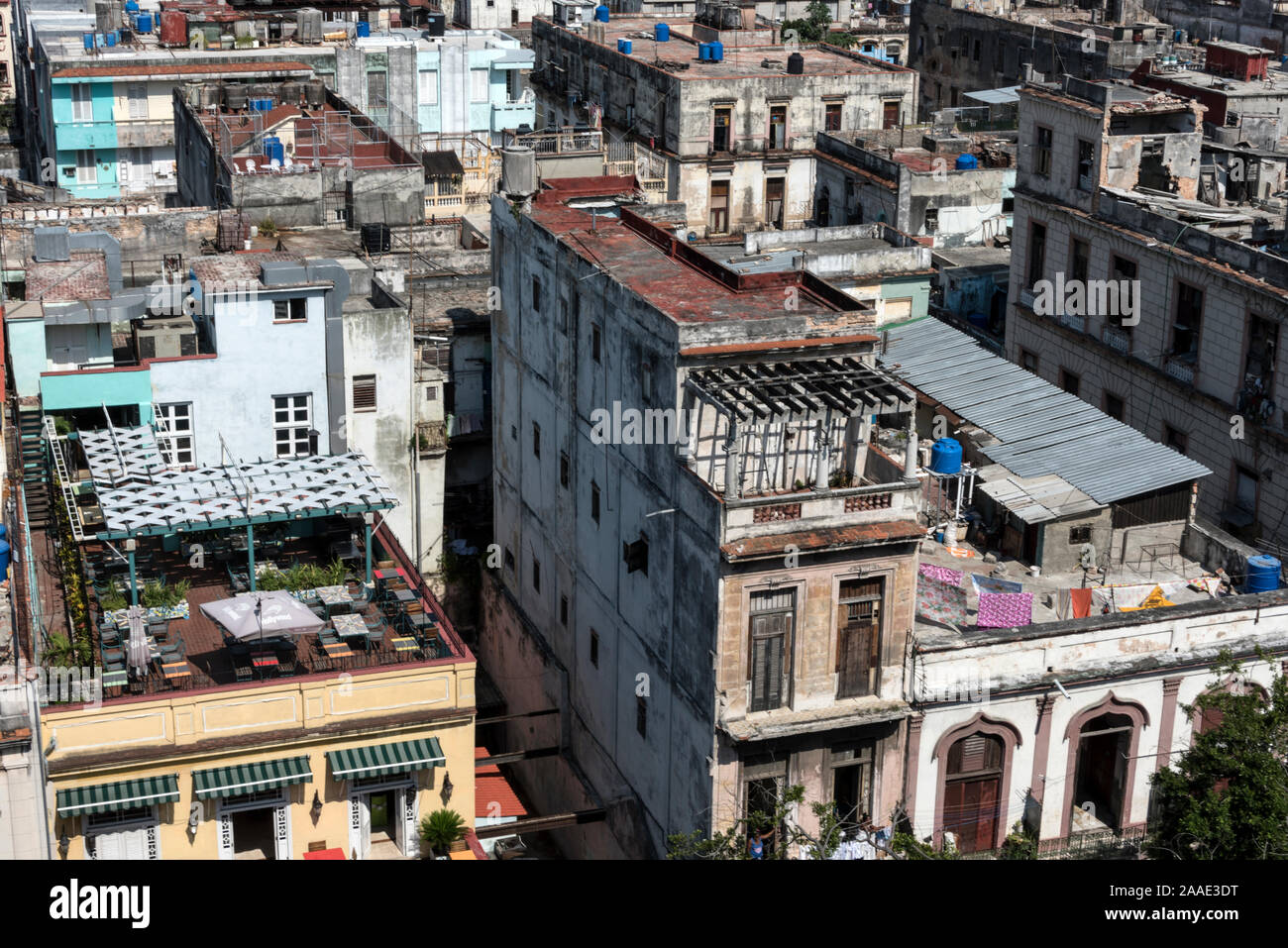 (Cuba) Havana’s older architecture has a mix of different architectural ...