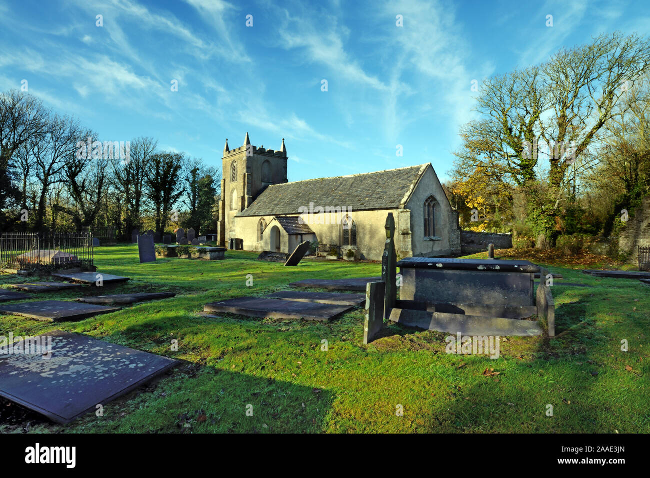 St. Ceinwen's Church, Llangeinwen (Dwyran) on the Isle of Anglesey is a
