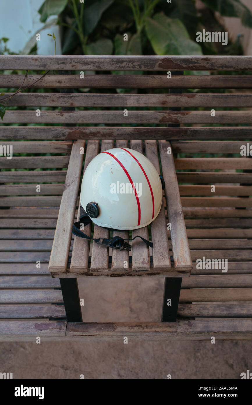 wooden bike helmet