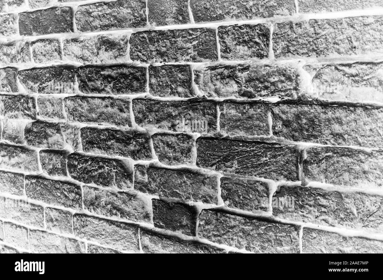 street view close up - brick&stone wall Stock Photo - Alamy