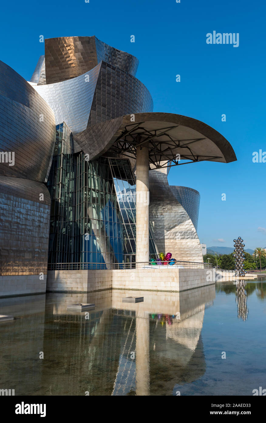 Guggenheim Museum Bilbao, Spain Stock Photo