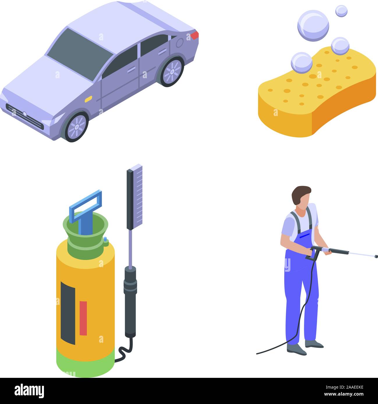 Car wash station 3d hi-res stock photography and images - Alamy