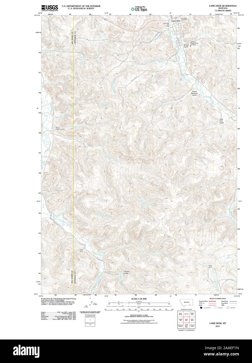 Lame Deer Montana Map Lame Deer Montana Map High Resolution Stock Photography And Images - Alamy
