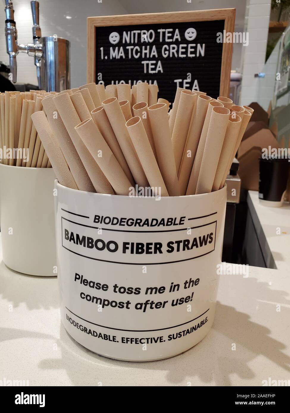 Bamboo Fiber Straw