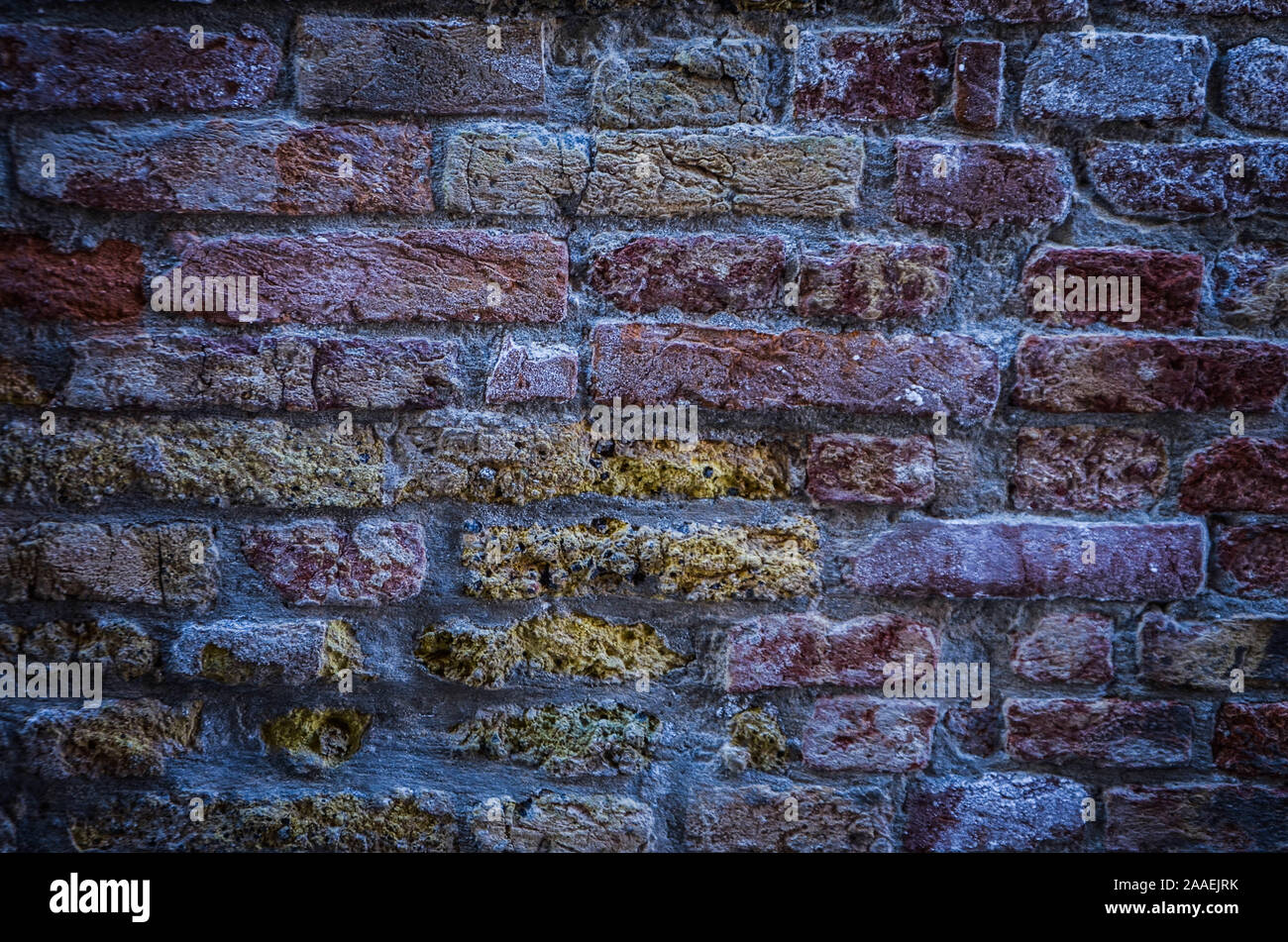 street view close up - brick&stone wall Stock Photo - Alamy