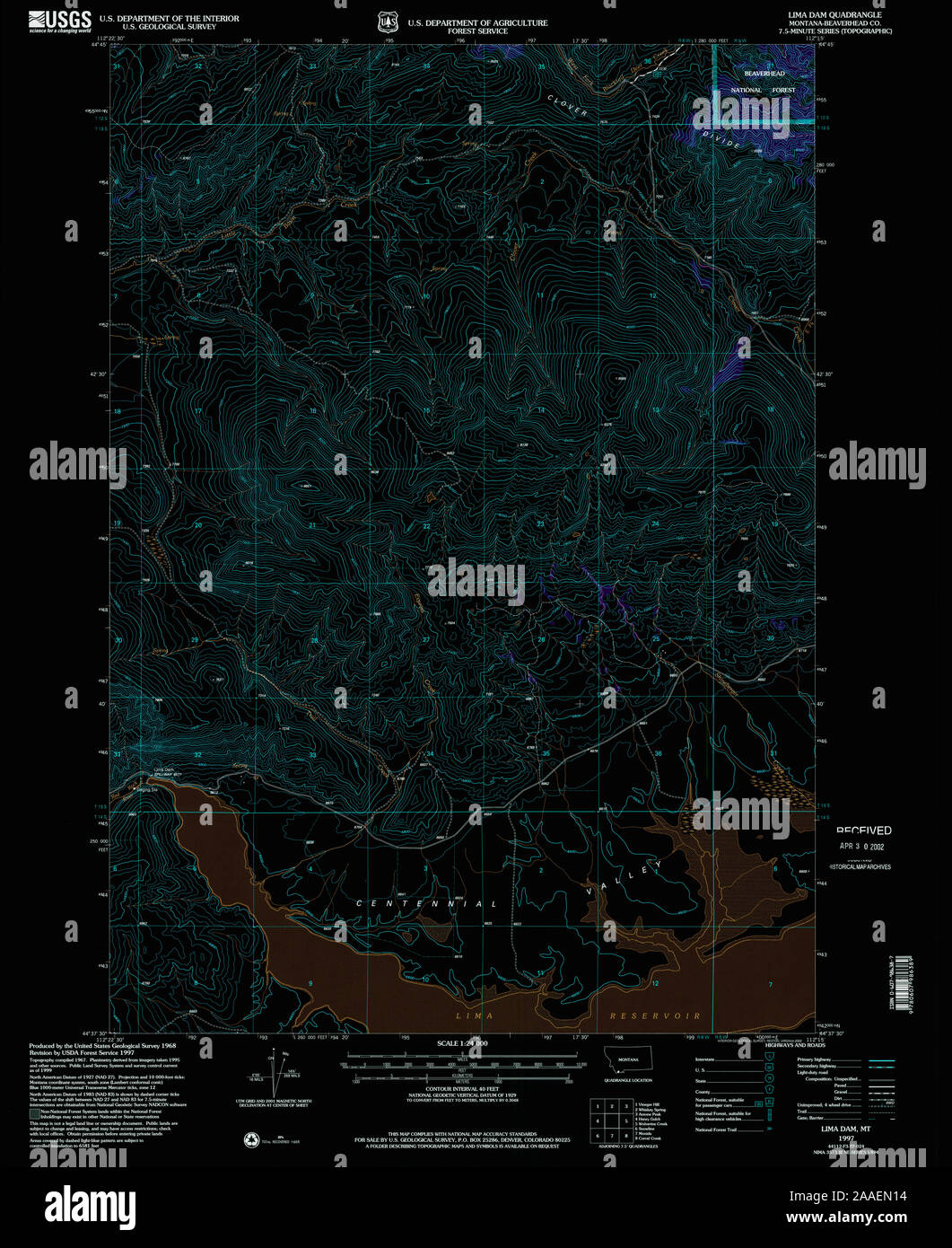 Lima montana map hires stock photography and images Alamy